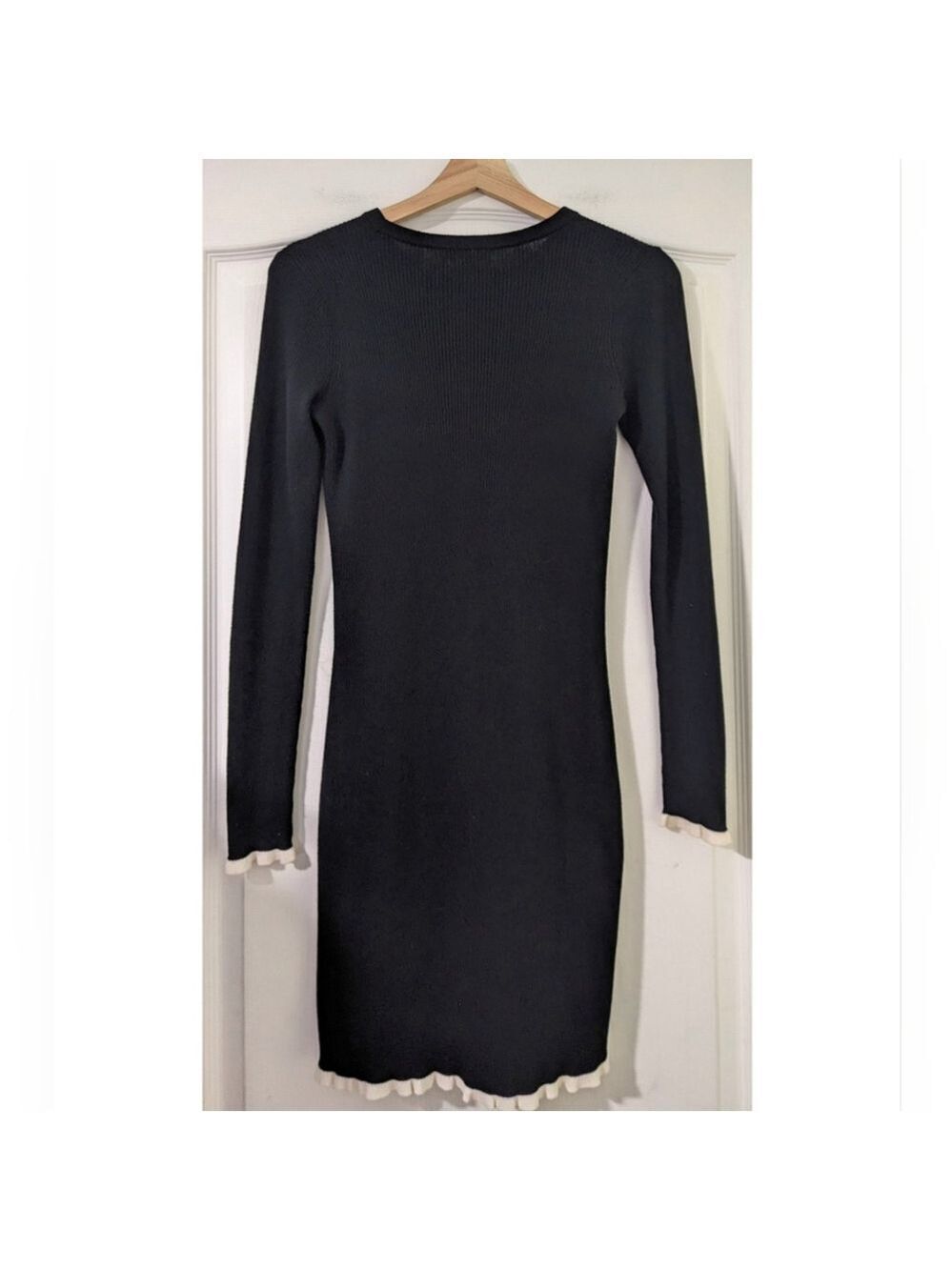 Equipment | Fifi Ruffle Trim Rib Dress - Picture 6 of 10